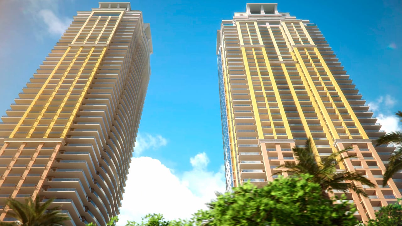 The Estates at Acqualina towers architecture 