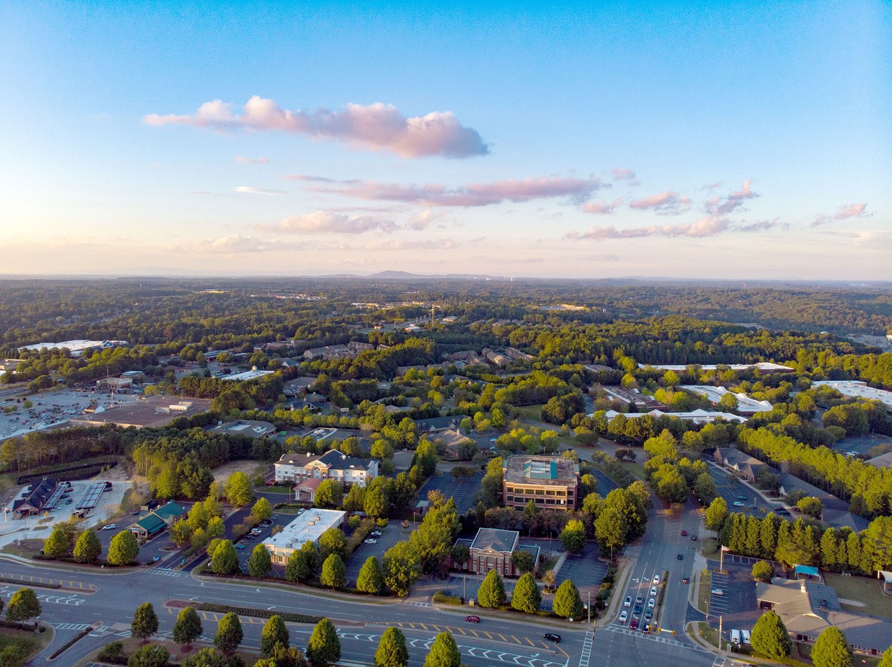 Scenic view of Johns Creek, Georgia, ranked No. 1 best place to live in the U.S. by U.S. News and World Report