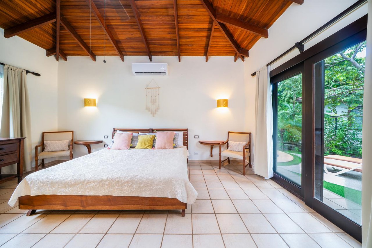 Villa Orquidea #17 | Charming 2-Bedroom Tropical Villa with Private Pool, Steps from Playa Langosta