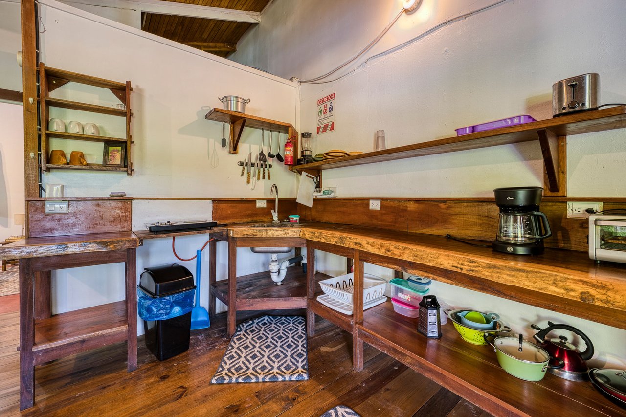 DOMINICAL HOTEL OR RETREAT WITH 11 RENTALS PLUS OWNER’S HOME