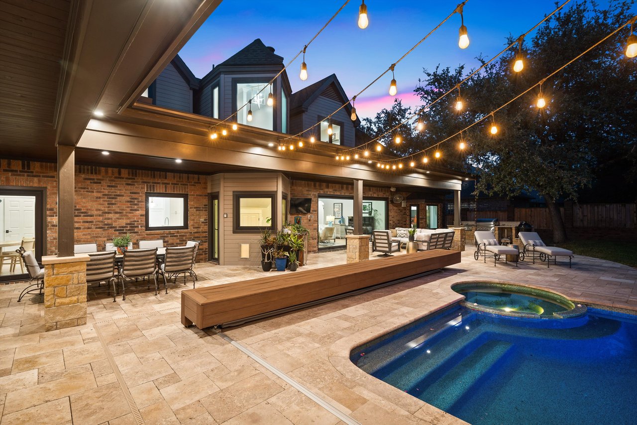 Wood housing for motorized cover