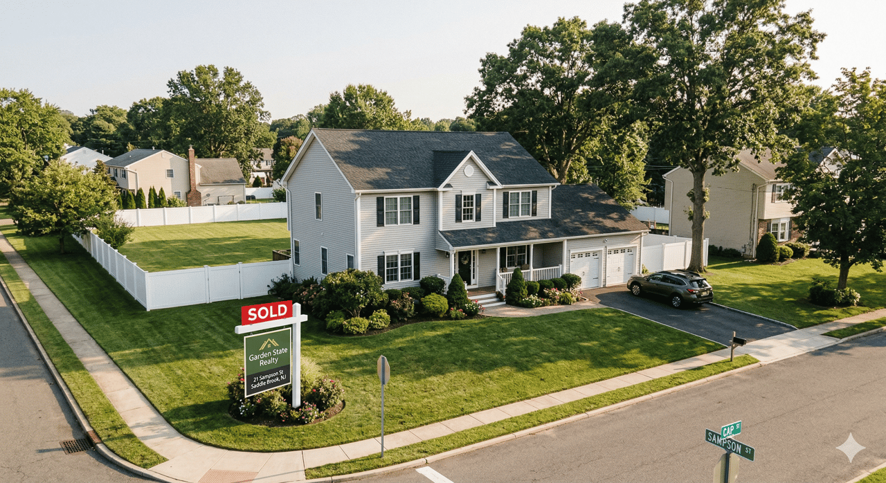 Just Closed: 21 Sampson Street, Saddle Brook, NJ — A Bergen County Acre in a Market That Rewards Preparation