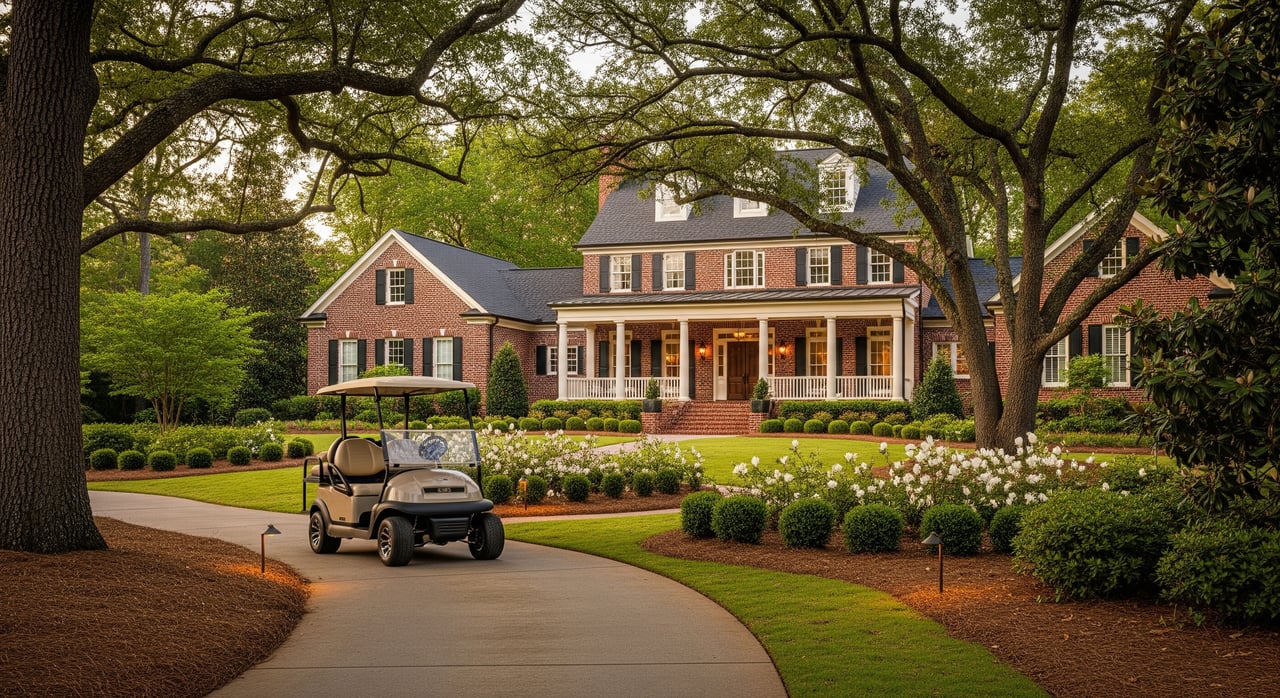 Living On The Cart Paths In Peachtree City