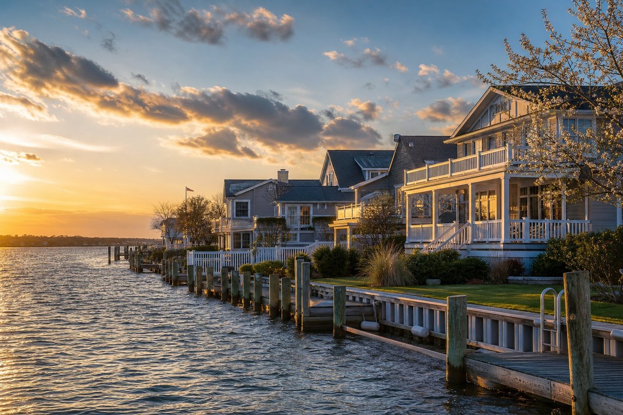 Stone Harbor's Waterfront Homes and Shore Living