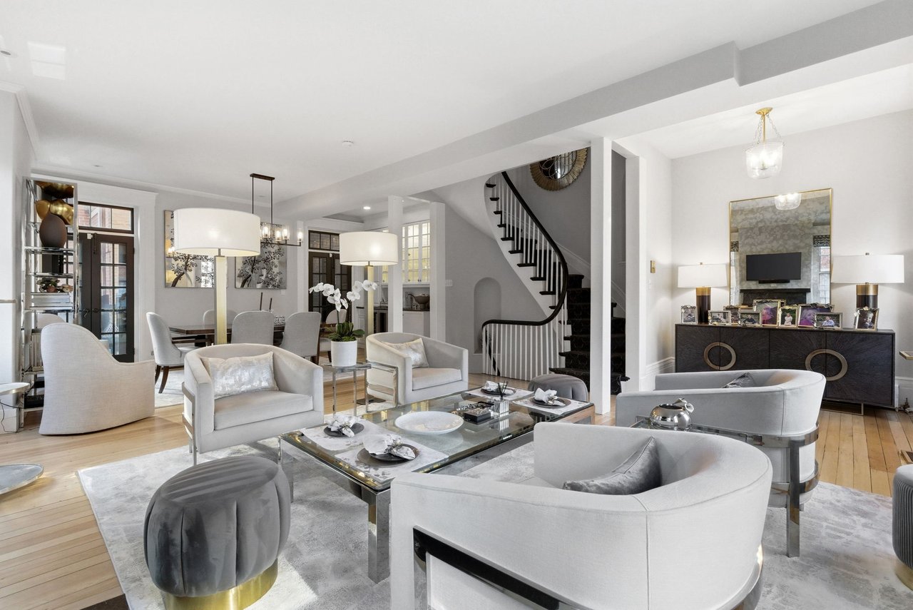 A Single Family on The Flat of The Hill