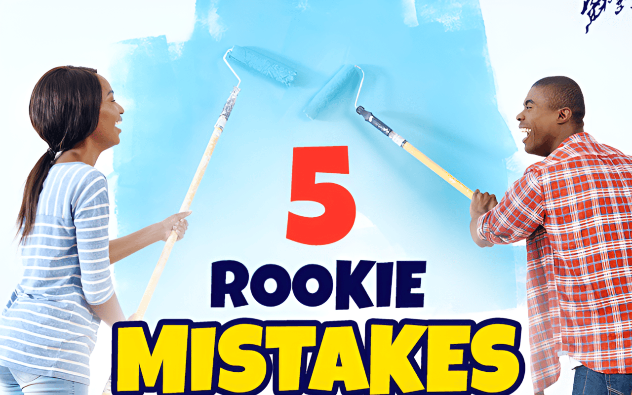 5 Rookie Mistakes To Avoid When DIY Painting Your House
