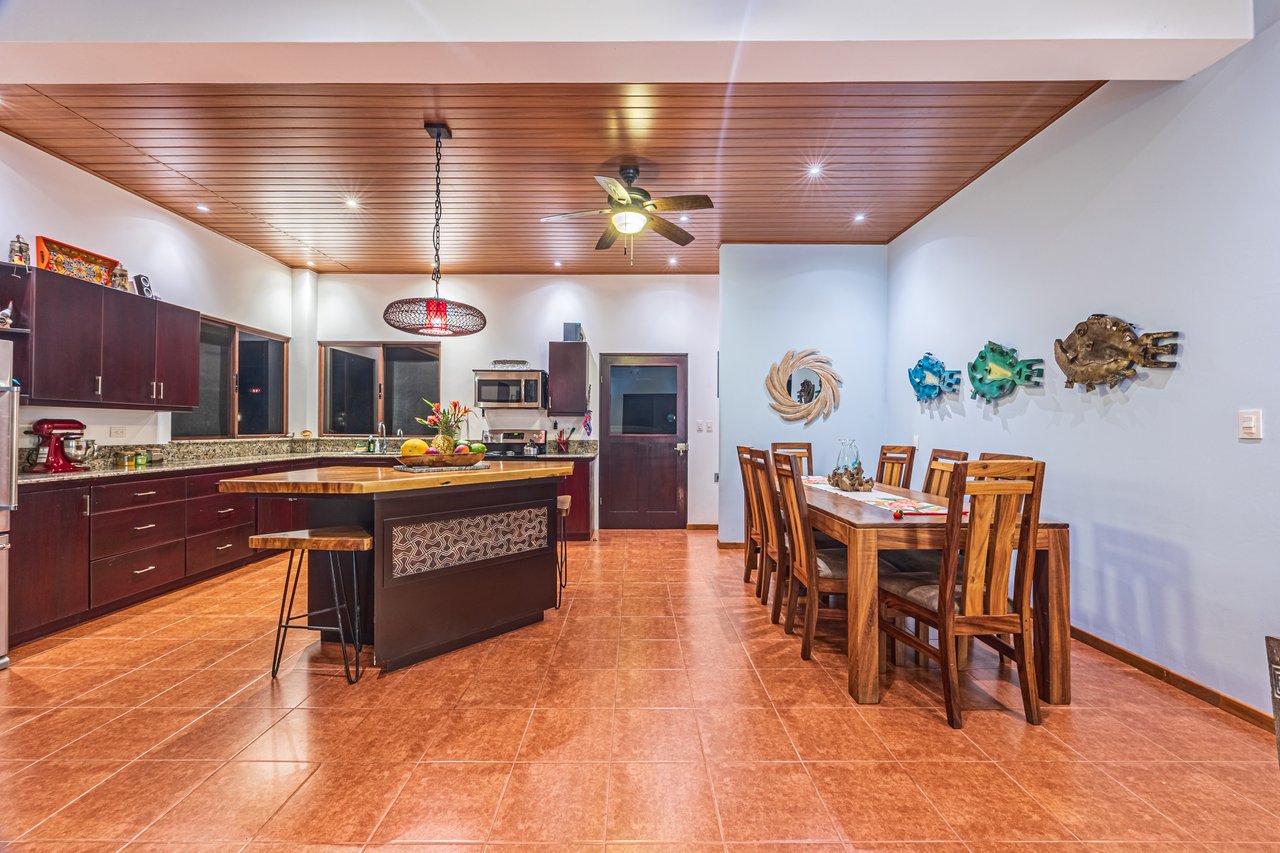 0.50 ACRES – 5 Bedroom Riverfront Modern Home, Walking Distance To Dominical!!!