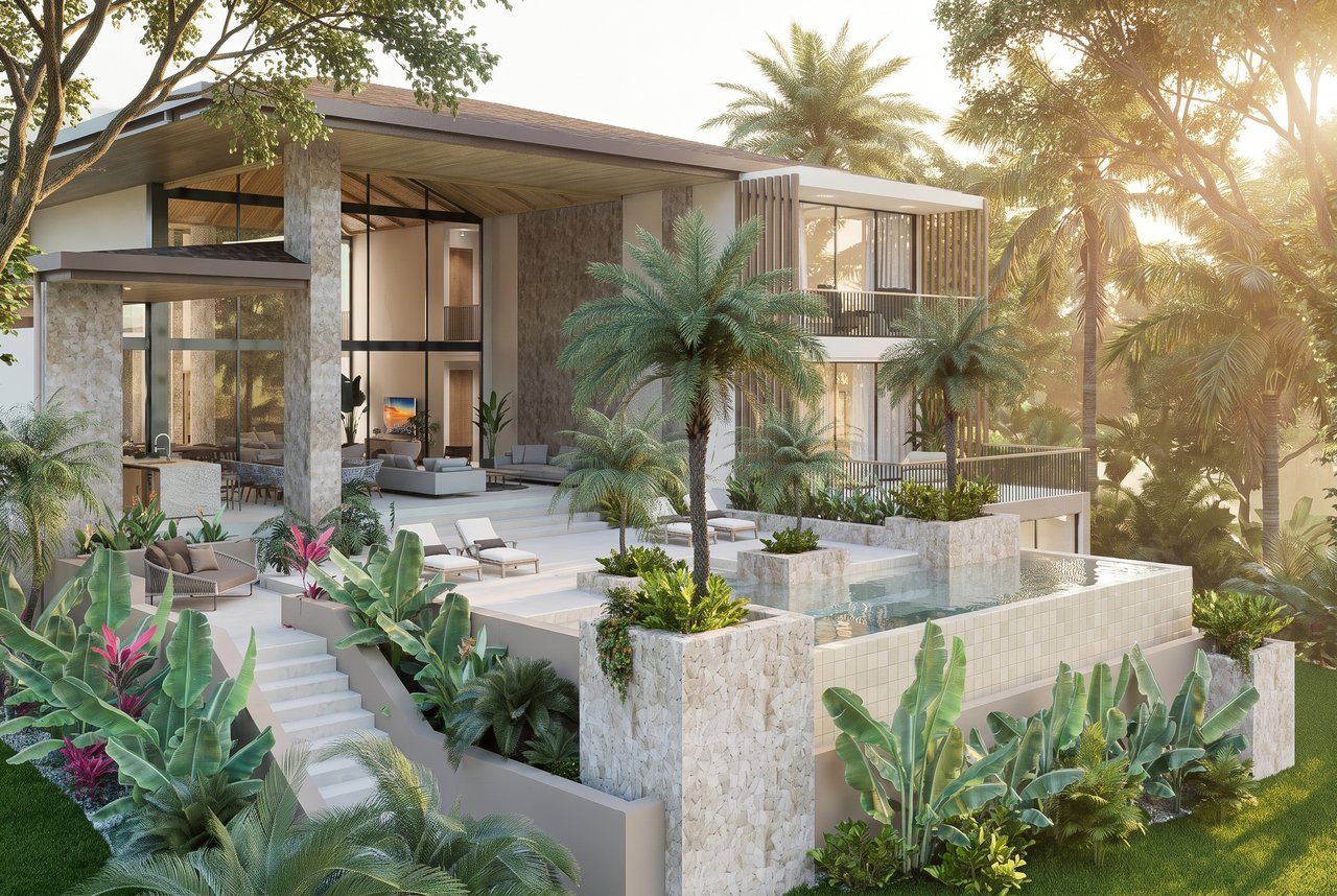 Villa Akari | Contemporary Golf Course Home in Reserva Conchal