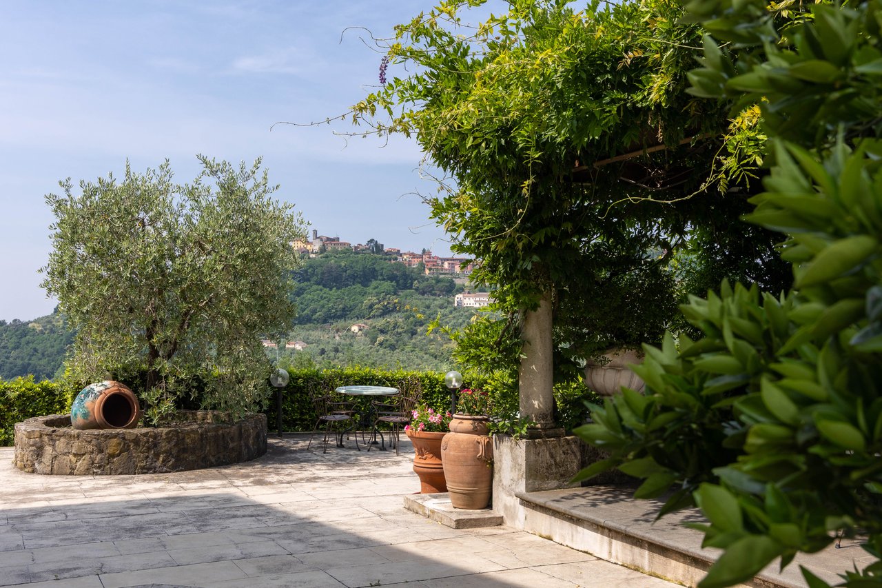 Map of Family Rental Retreat in Tuscany