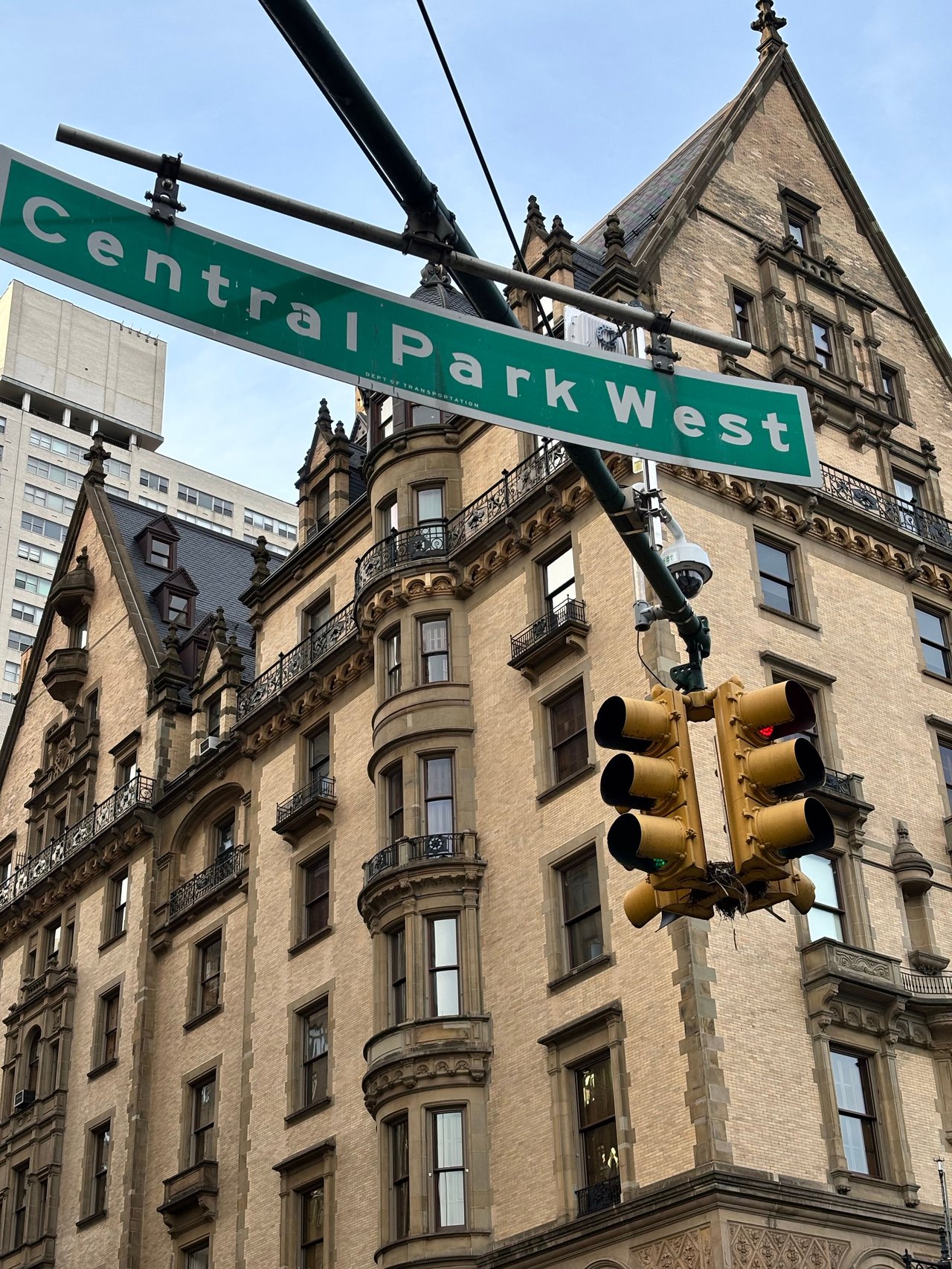 The Dakota, the iconic historic luxury cooperative on Central Park West in Manhattan, New York City.