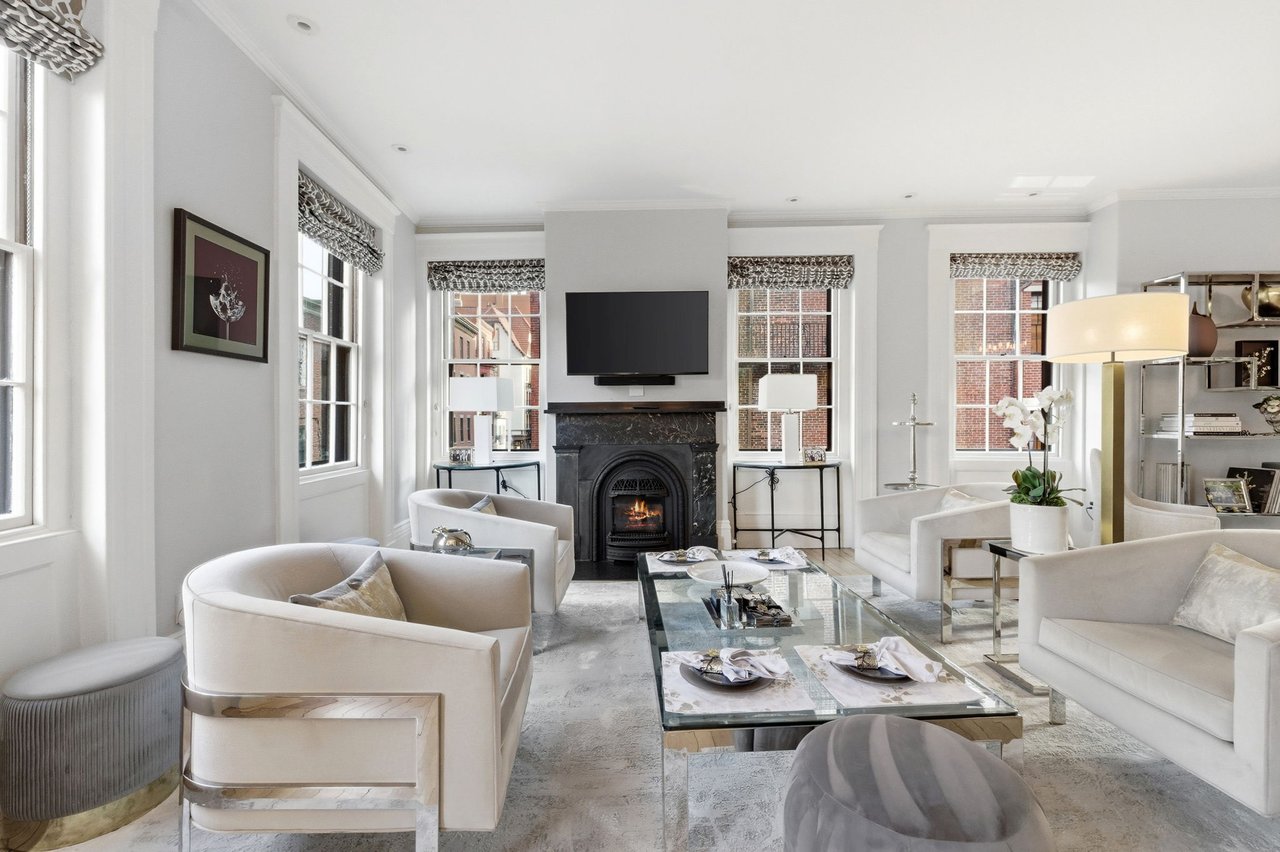 A Single Family on The Flat of The Hill