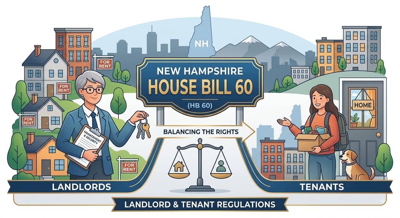 What New Hampshire’s House Bill 60 Means for Landlords and Tenants