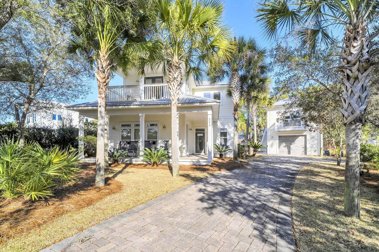 334 Seabreeze Blvd Sold | Inlet Beach Home with Carriage House