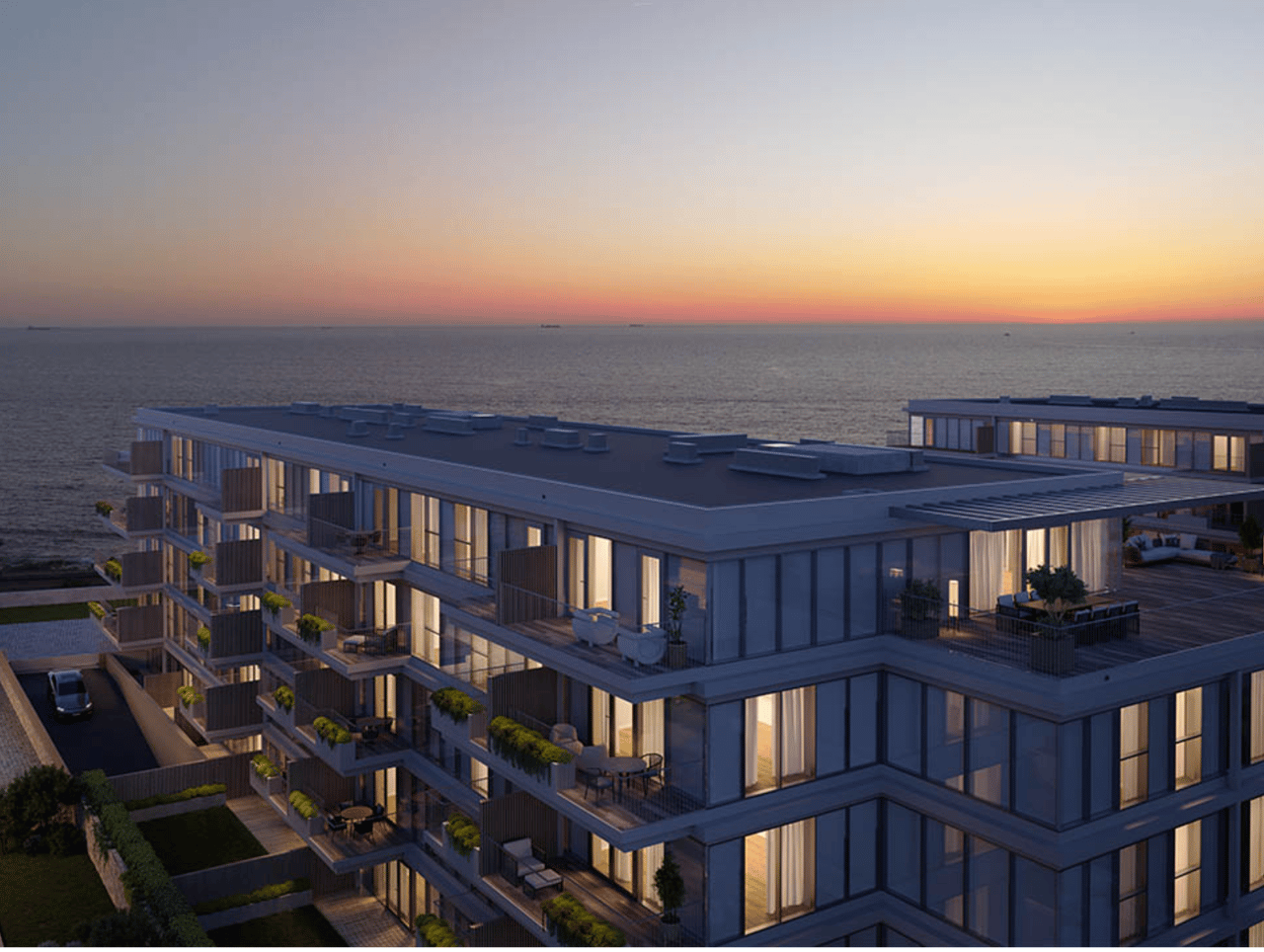 Modern 2-Bedroom Apartment with Balcony in Coastal Gaia