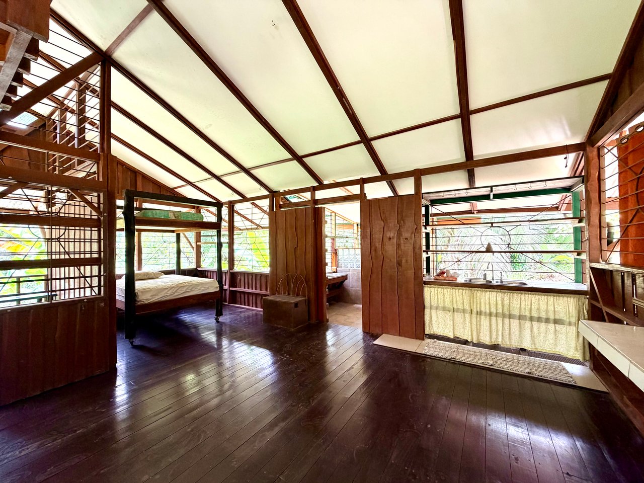 La Unión Road Investment Opportunity - 2.2 Acres with Existing Teak Cabin & River Access 