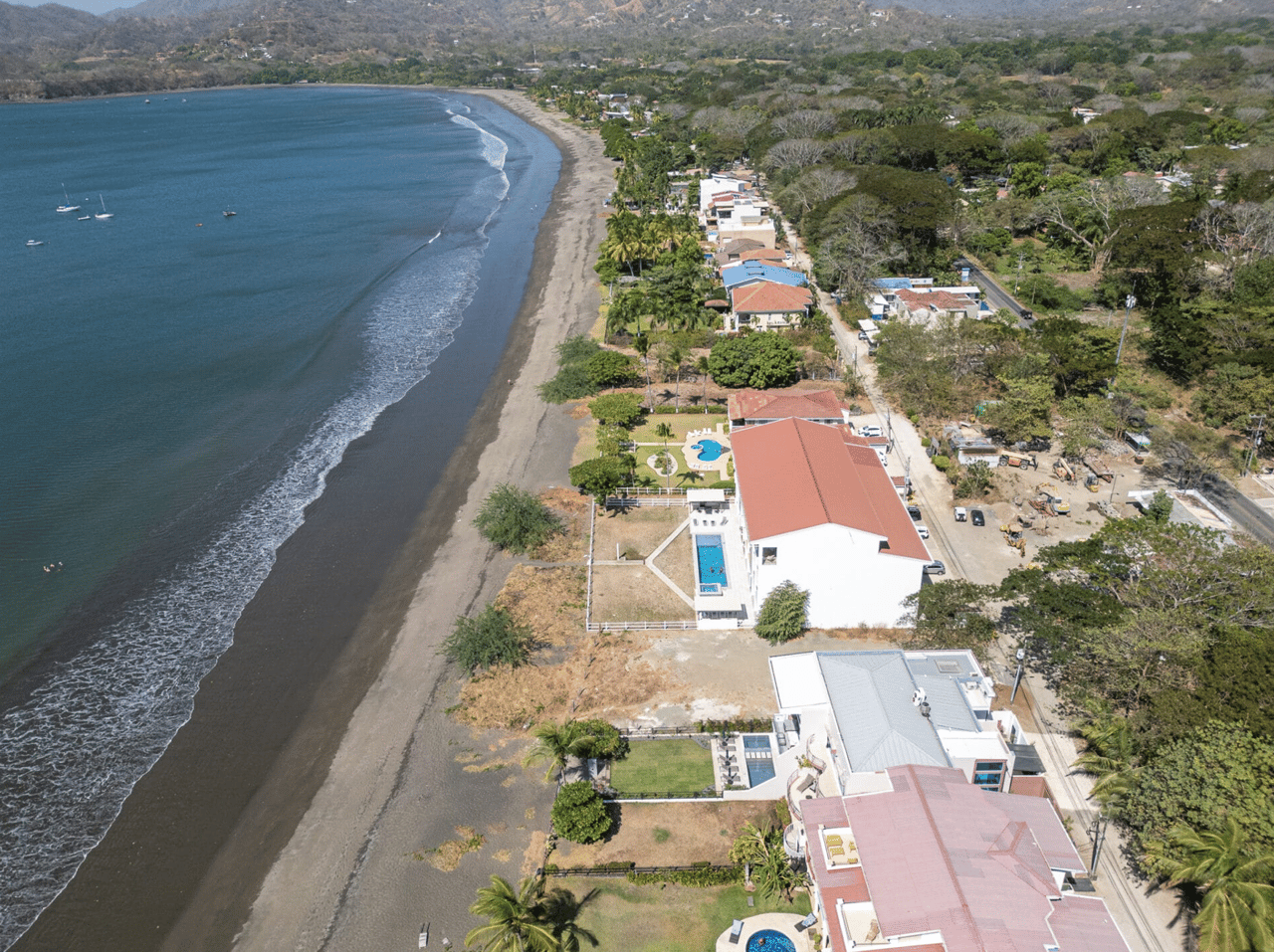 Titled Beachfront Lot Playa Potrero - Dream Home Site