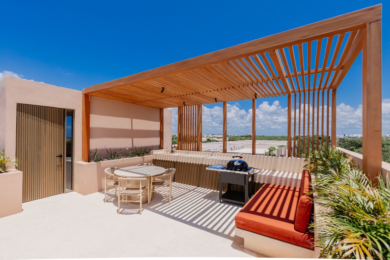 Aflora Aldea Zama Penthouse | 1BR Rooftop + Pool