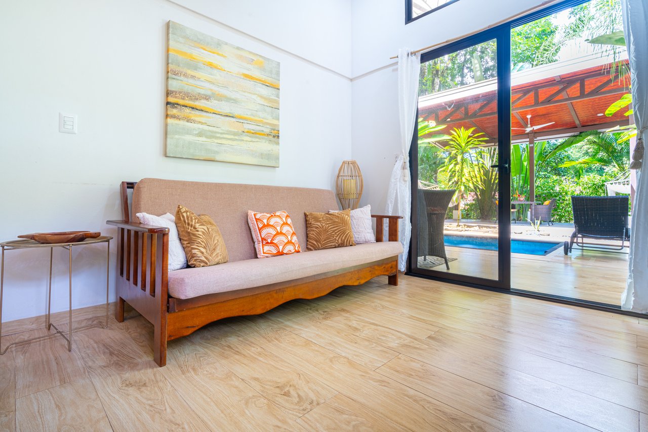 Tropical Modern Casita on ½ Acre / Saltwater Pool / Expansion Potential