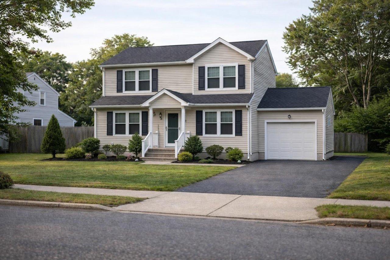 Casa en Patchogue, Nueva York, en una calle residencial tranquila