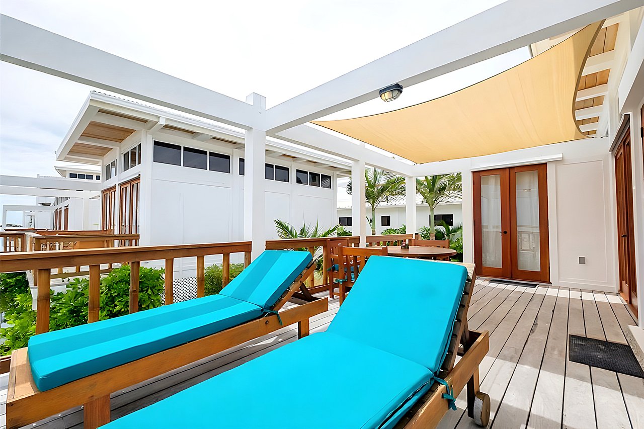 Nature-inspired luxury studio villa with  spacious over-the-water balcony