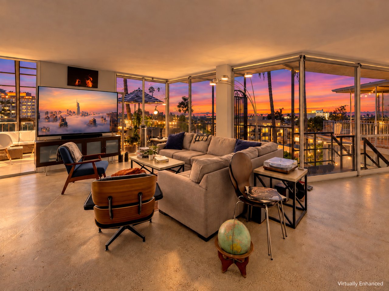 MIDCENTURY MODERN PENTHOUSE WEST for Sale in Santa Ana