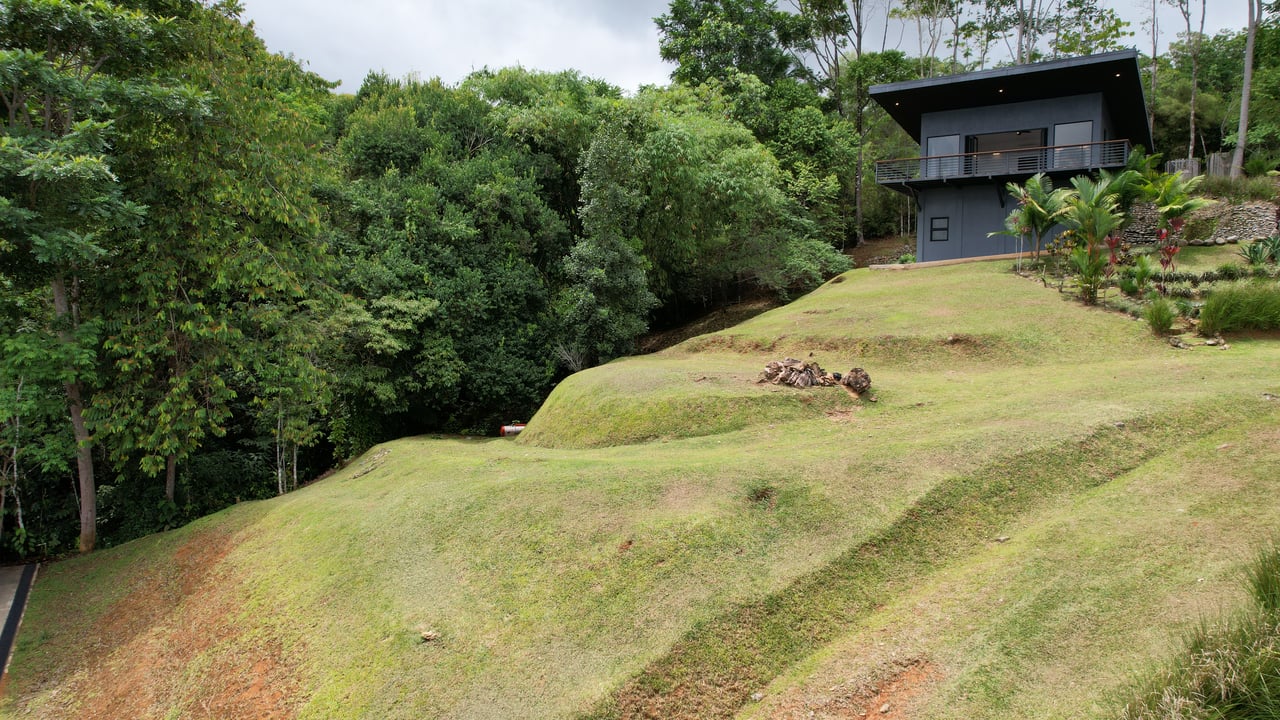 Mountain Estate with Waterfall View & Partial Ocean View, Commercial Kitchen, Gym, Massive Saltwater Pool & 4 Building Sites