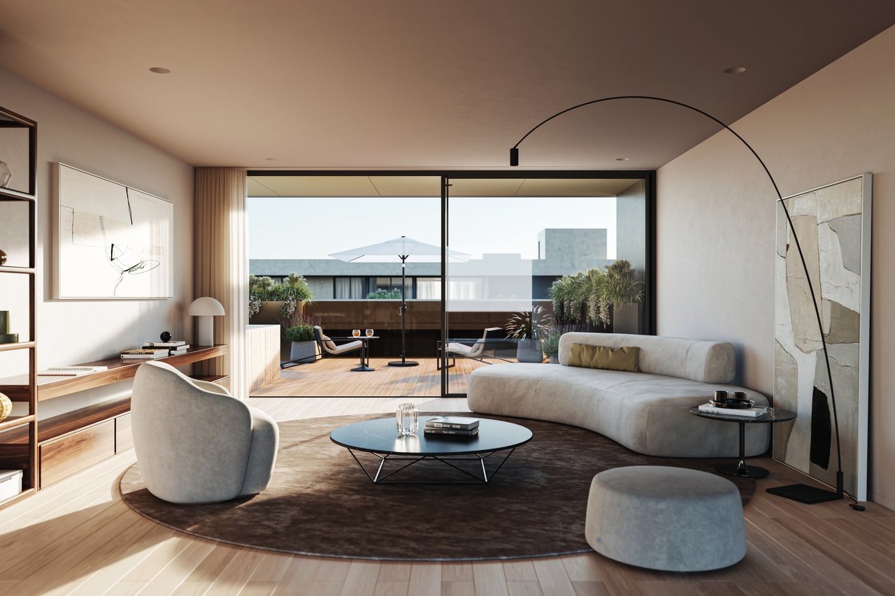 Elegant 3-Bedroom Penthouse with Private Pool and 100 m² Terrace in Maia