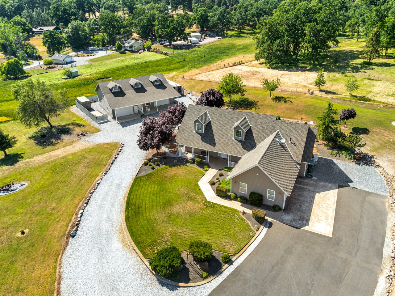 Custom Built Home on 4 Flat Acres in the Heart of Pleasant Valley – A Car Enthusiast's Dream!