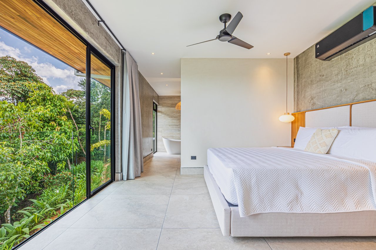 New contemporary tropical villa boasts with a movie theater and views of the iconic whale’s tail