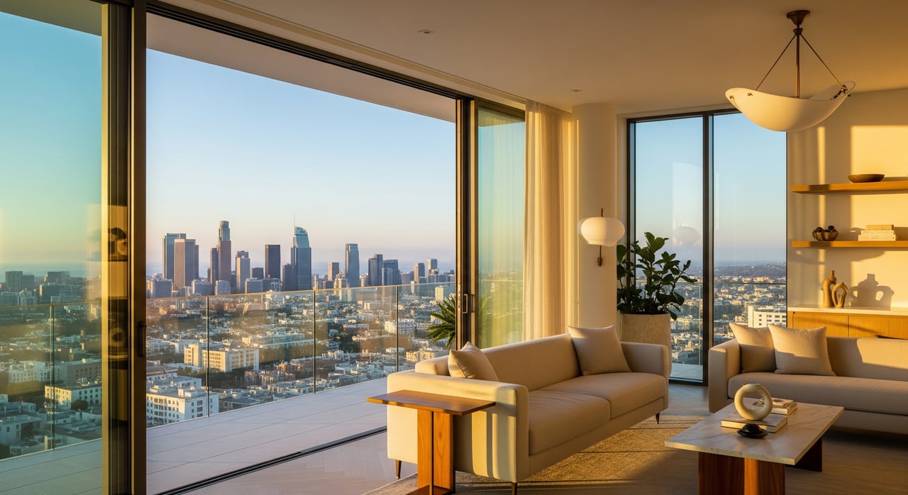 Designing View-First Interiors in Century City Towers
