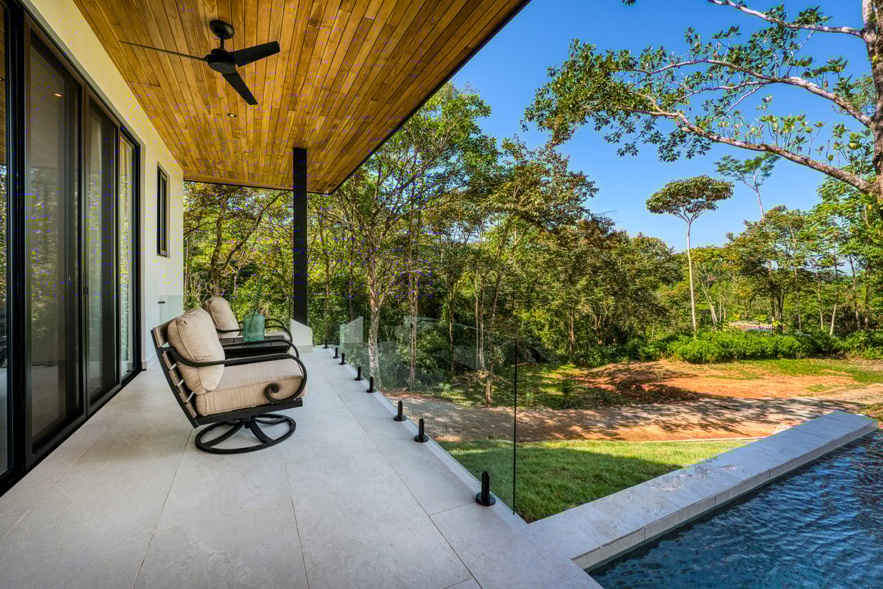 New Ocean View Luxury Home Bordering Forest Reserve