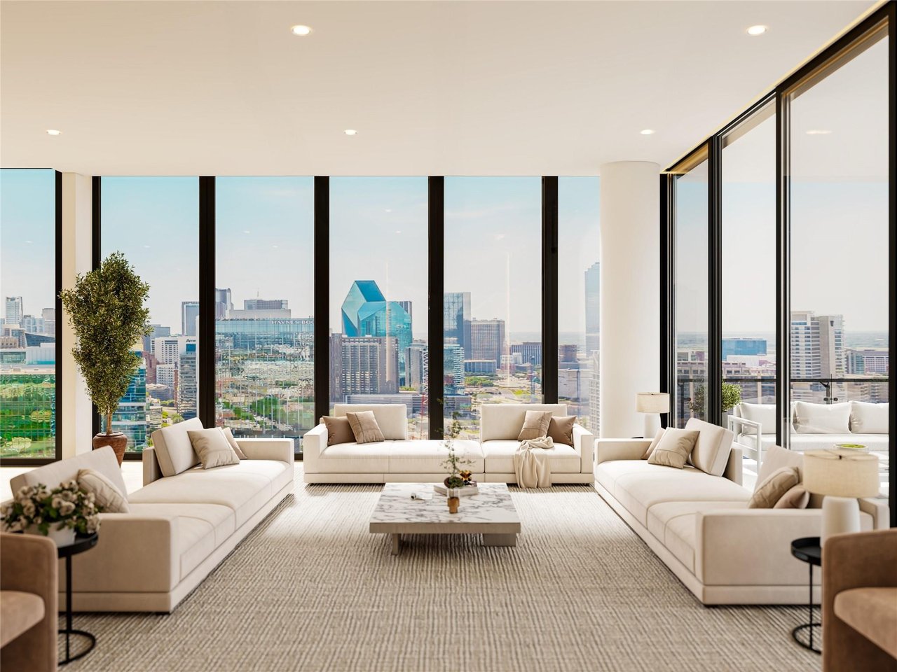 Home Of The Week - A One Of A Kind Penthouse With Incredible Views Of Downtown Dallas cover