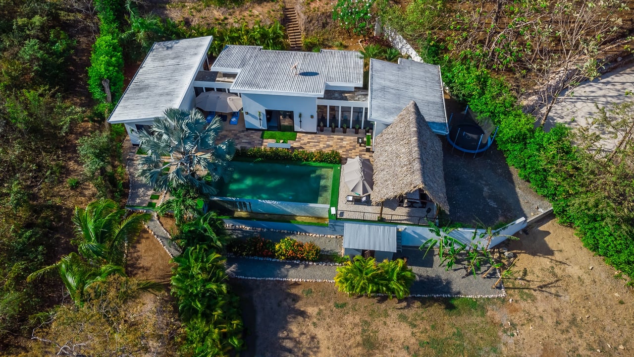 Villa Eva | Exclusive Gated Community Home with Mountain Views Near Tamarindo Beach