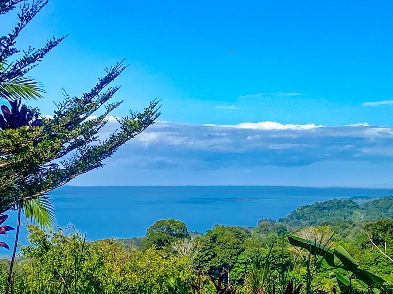 Ocean, Jungle & Mountain View Home in Ojochal | Protected Jungle Setting