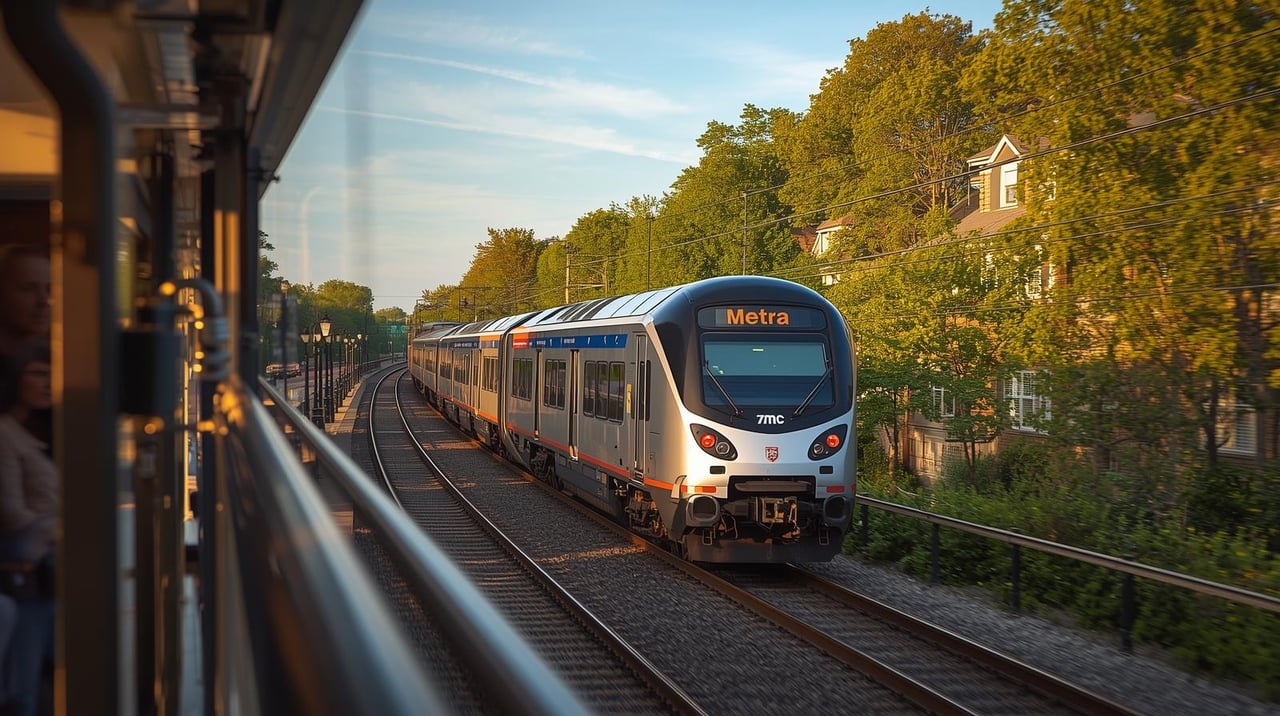 North Shore Metra Commute Times to Downtown Chicago