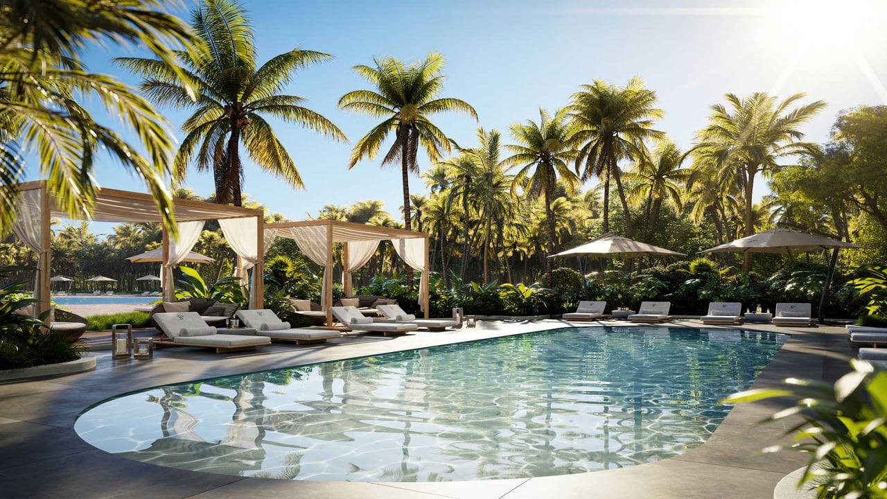 One Park Tower amenities pool