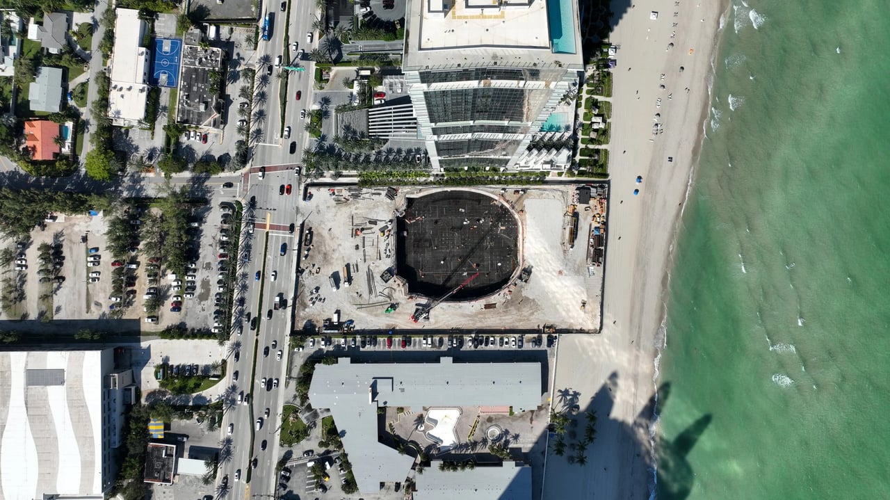 November 2025 |  Bentley Residences Miami Completes the Largest Residential Concrete Pour in Florida’s History