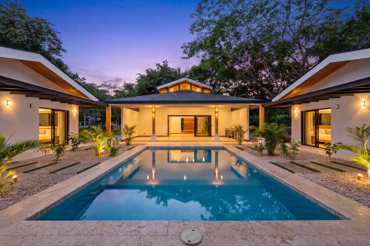 Villa Mariposa | New Balinese-Inspired Luxury Villa Steps from Playa Brasilito