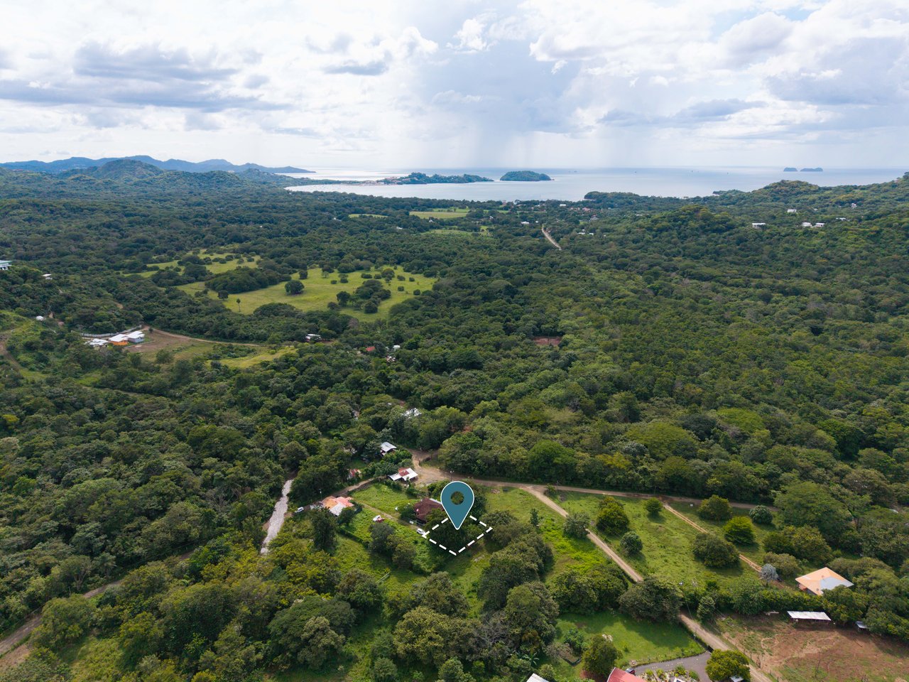418m2 Lot with Water in Playa Potrero | Ready-to-Build Lot with Approved Plans & Renders