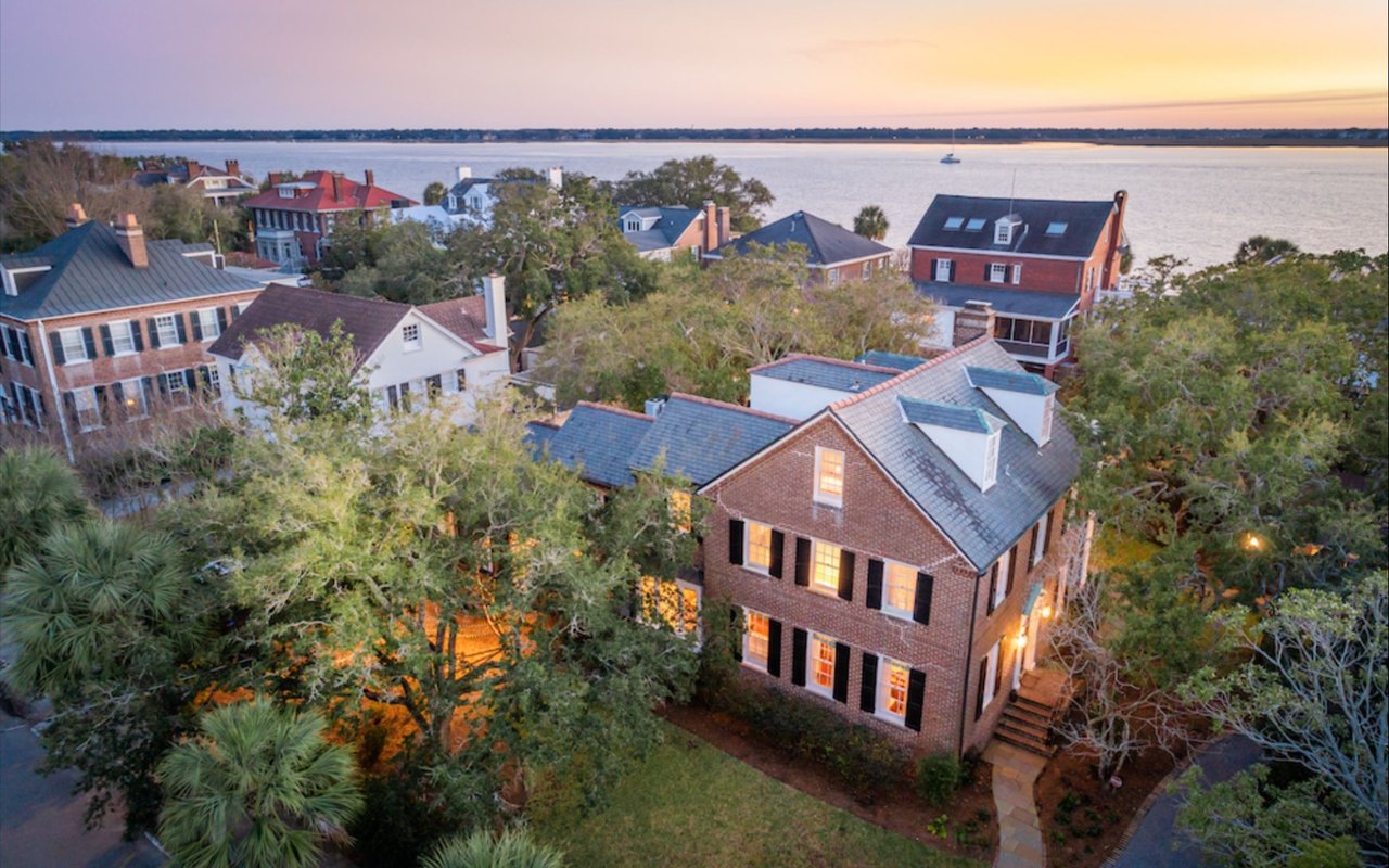 South of Broad Home on Double Lot – 135 South Battery
