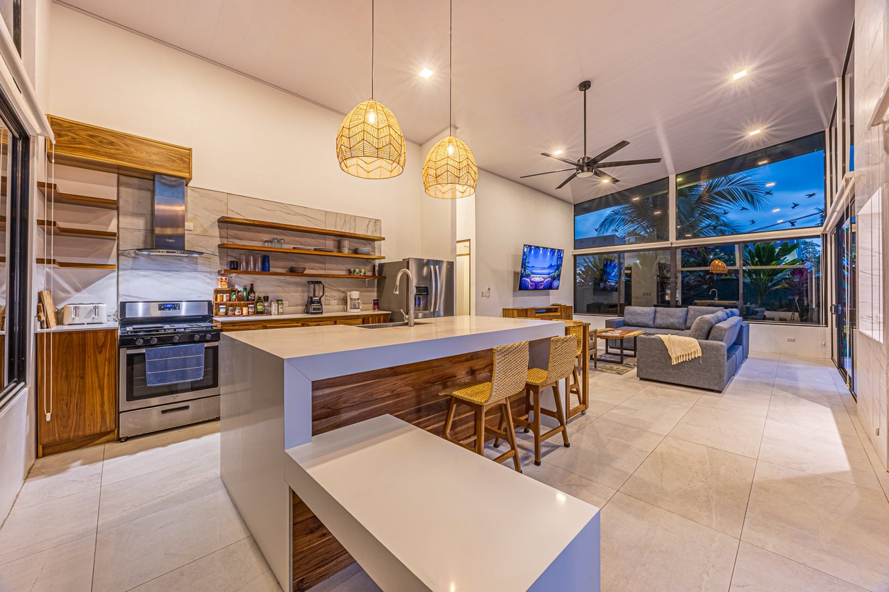 Elegant Tropical Home | 5 Minutes from Marino National Park