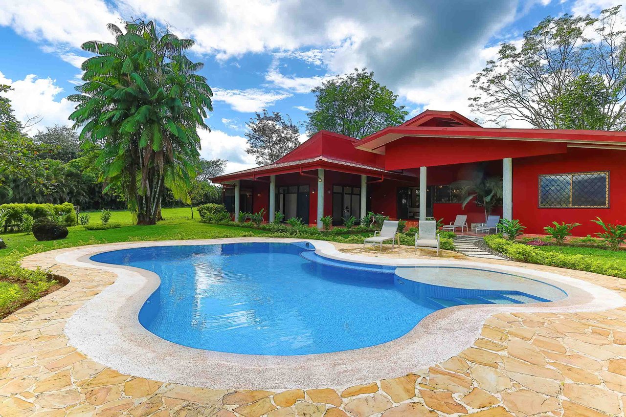 Nearly 50 Acres of Natural Beauty Amazing Mountain Views Luxury Nature Estate in Naranjito, Quepos