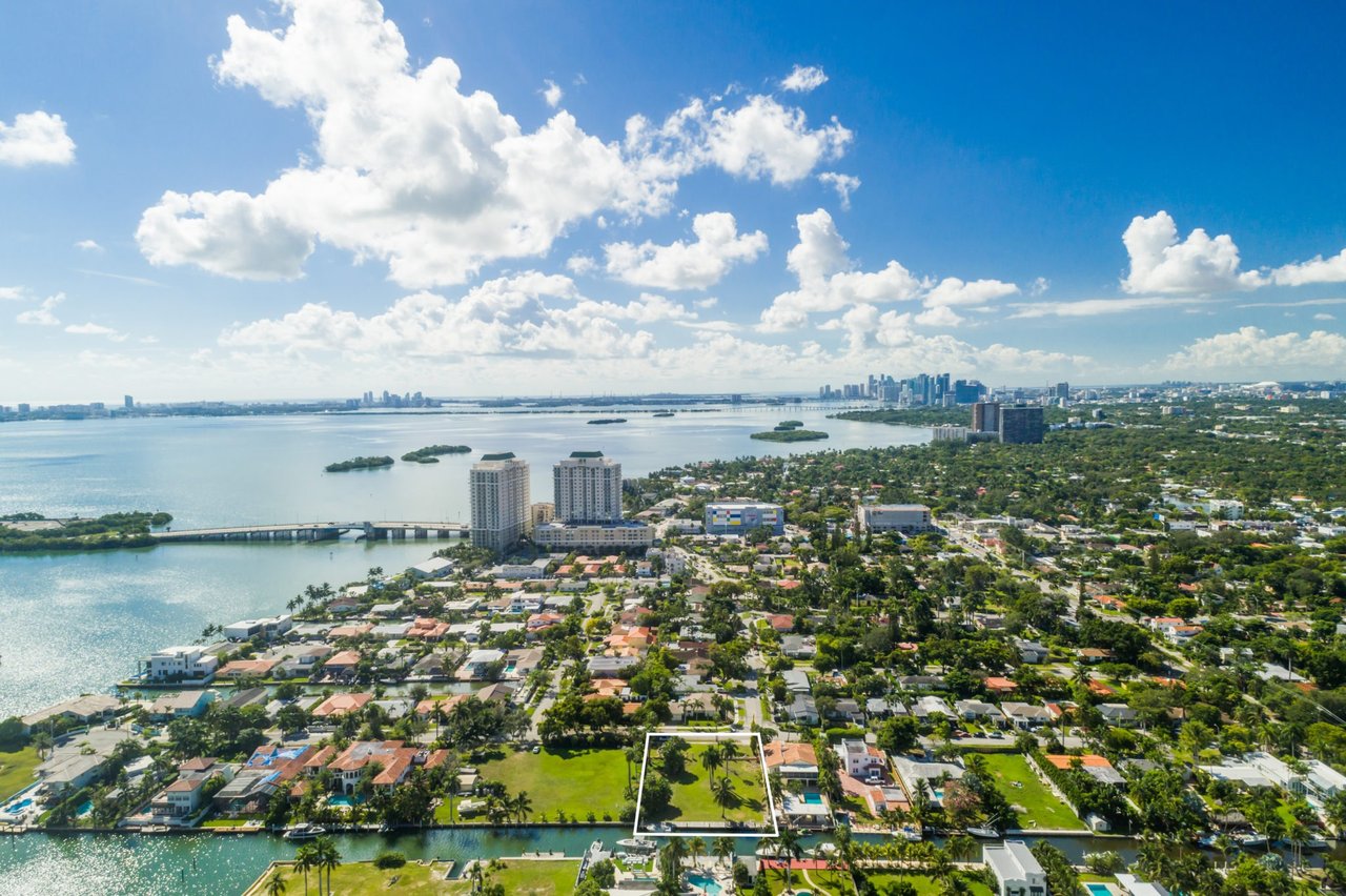 Miami Shores Adjacent Waterfront Lot Hits Market