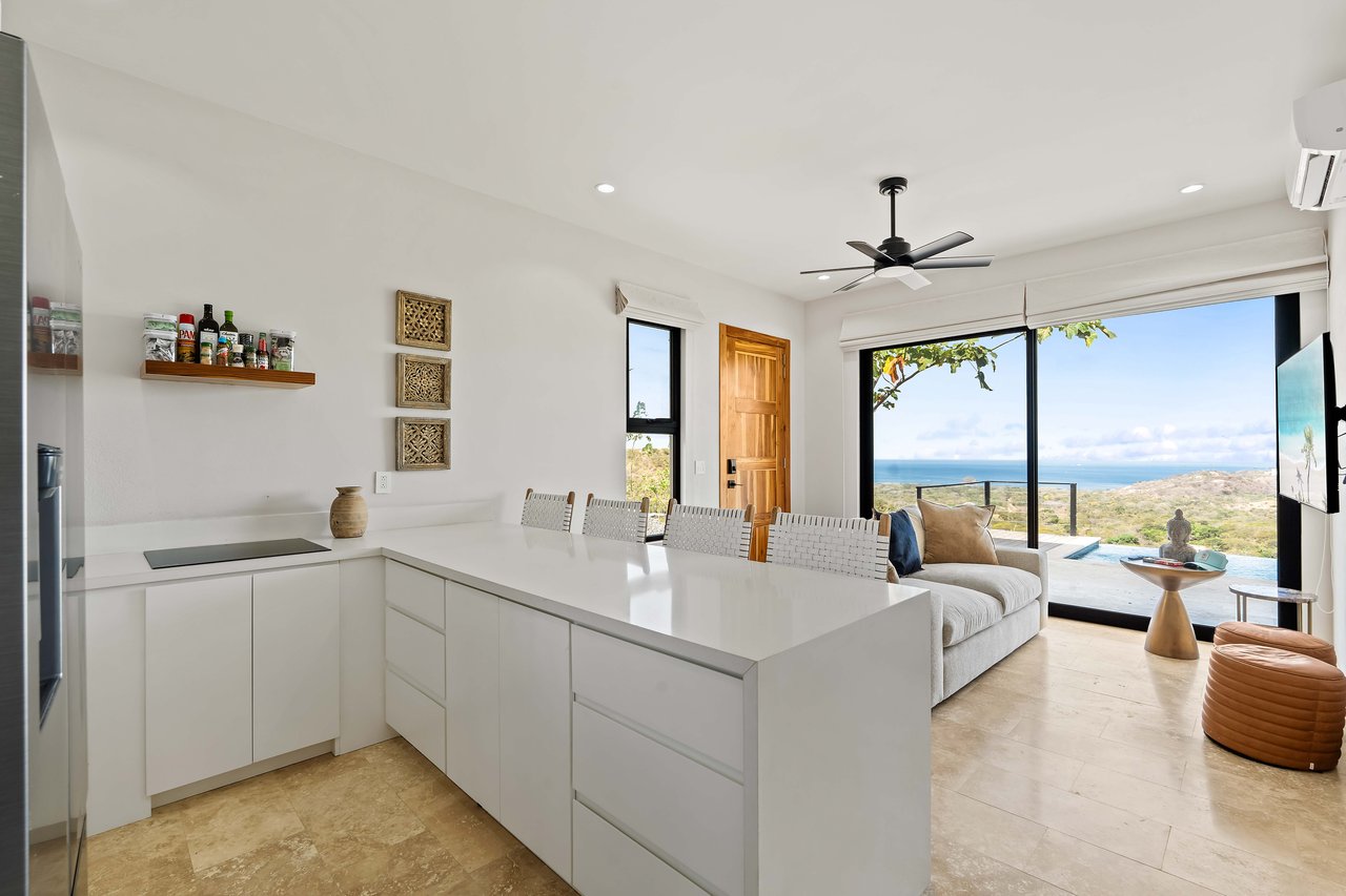 Casita Dorado | 2 Bedroom Ocean View Home with Large Lot in Playa Flamingo Costa Rica