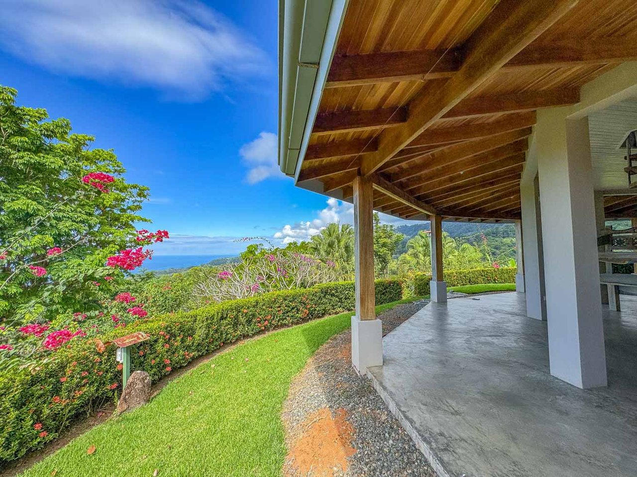 Ocean, Jungle & Mountain View Home in Ojochal | Protected Jungle Setting