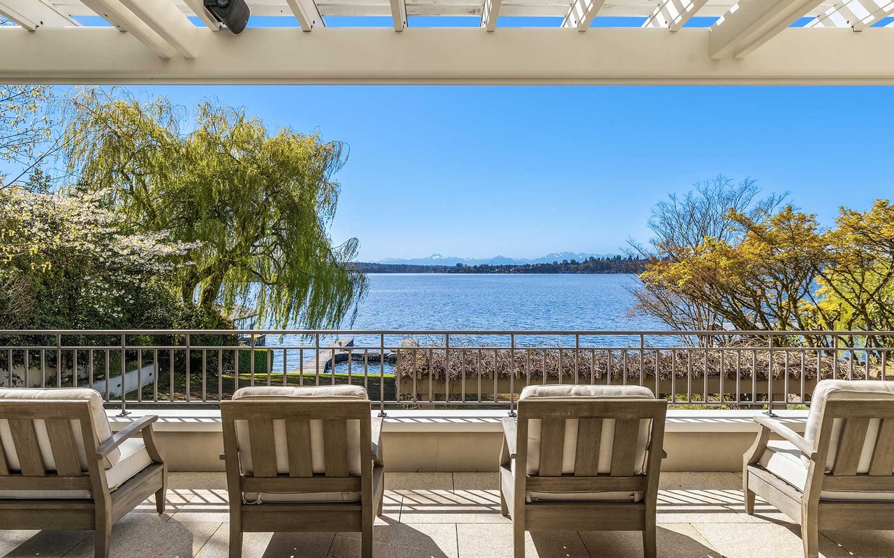 Timeless West-Facing Waterfront Estate on Treasured Hunts Point