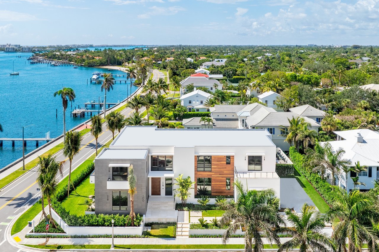 100 Beverly Rd West Palm Beach Waterfront New Construction Mansion 