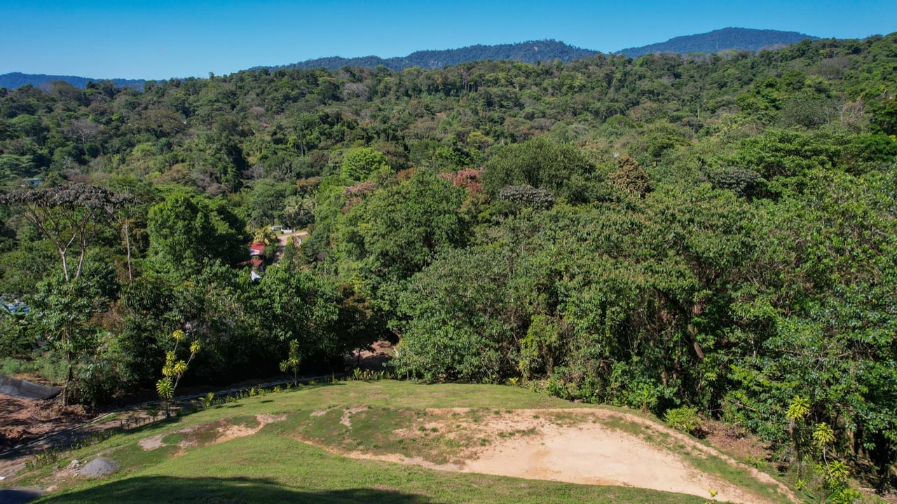 1.3-Acre Mountain View Land with 3 Building Sites in Uvita