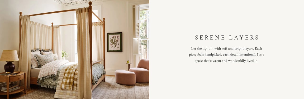 Get the Look: Anthropologie's 'Serene Layers' Bedroom, Shoppable
