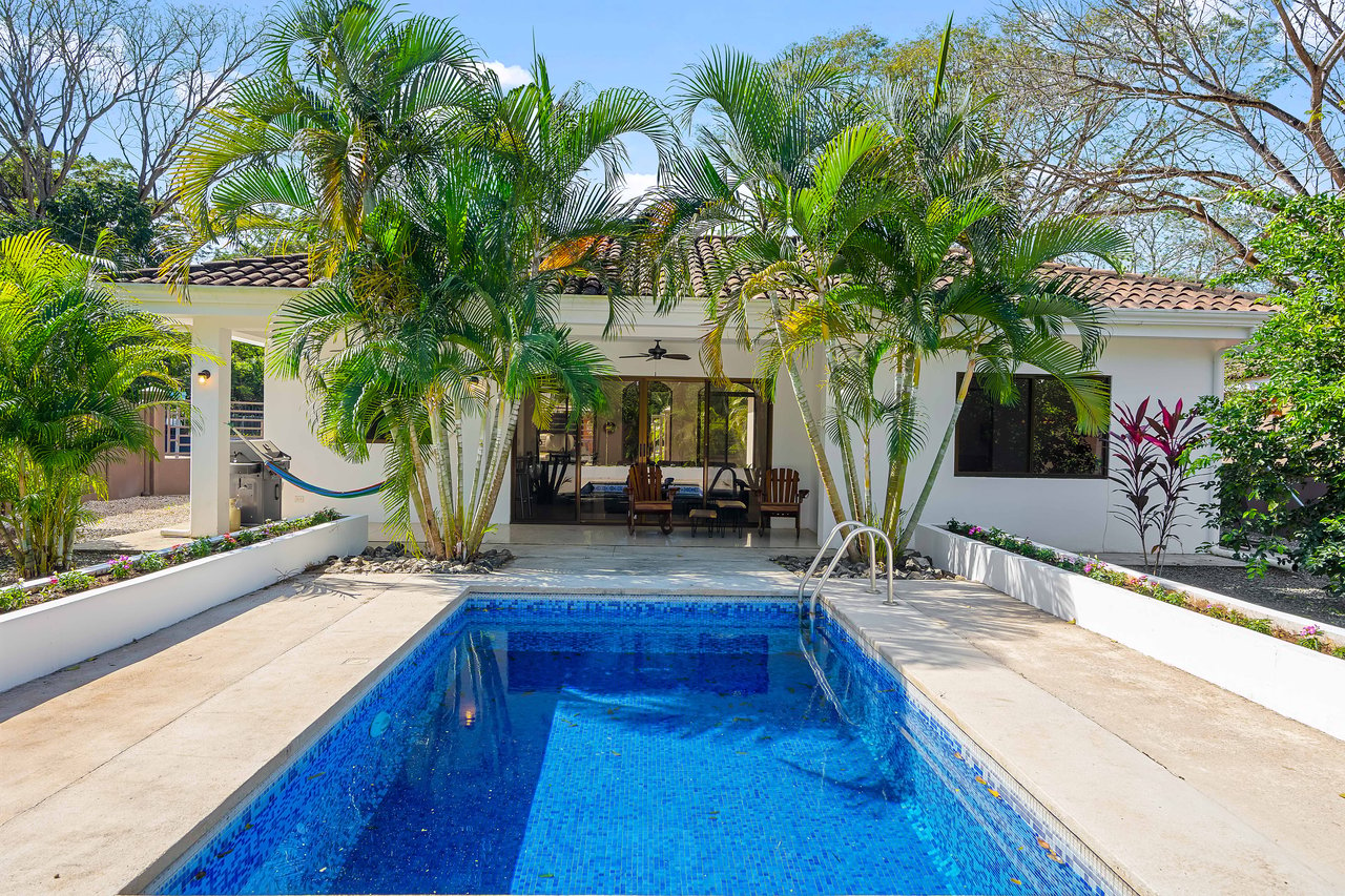 Casa Miel | Stunning 2-Bedroom Home Steps from Playa Potrero's Beaches & Dining.